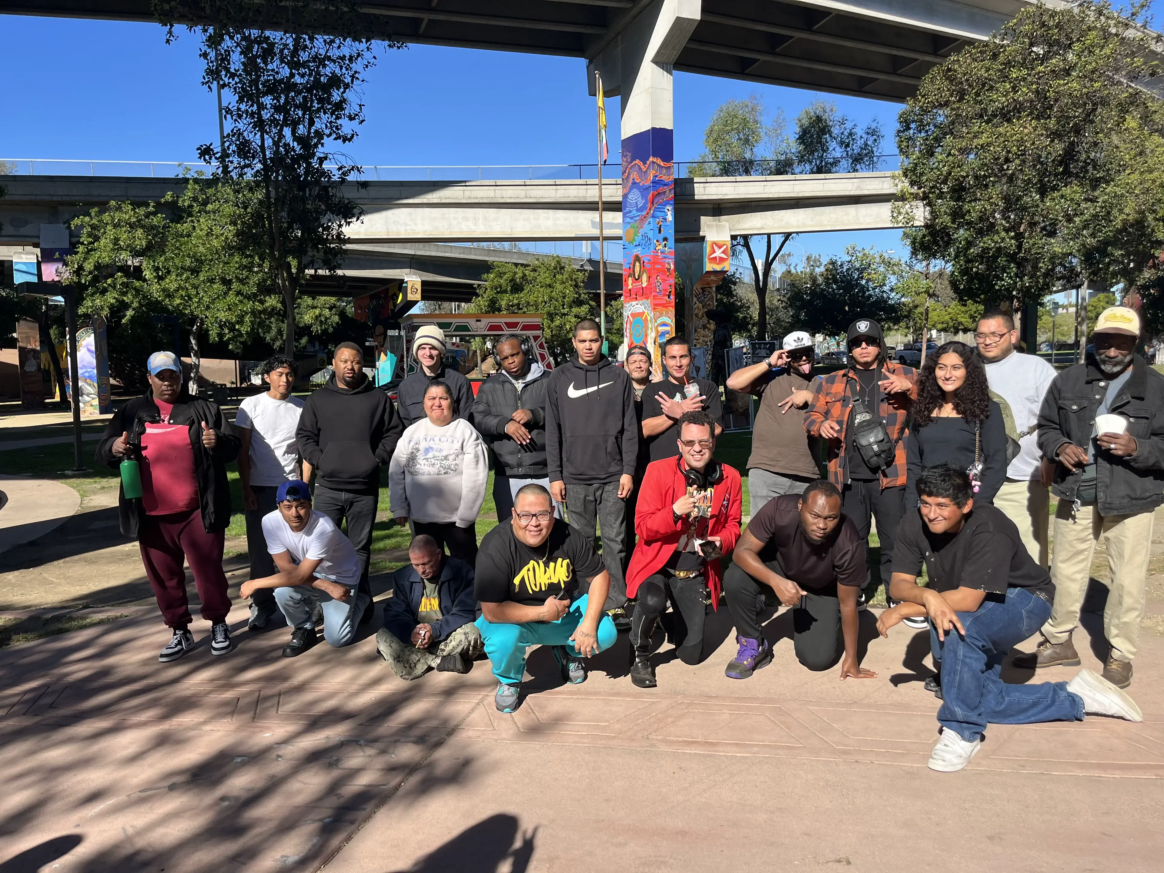 Participants in the Desire to Inspire day program